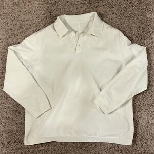 lululemon athletica White Polo Shirt